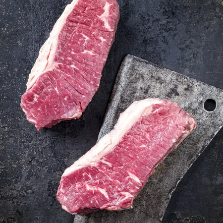 Grass-Fed New York Steak KC Strip Steak