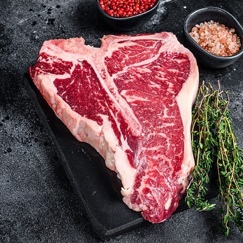 Grass-Fed T-Bone Steak