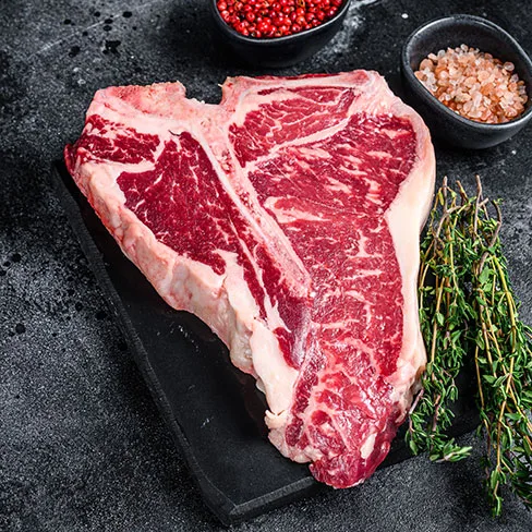 Grass-Fed T-Bone Steak