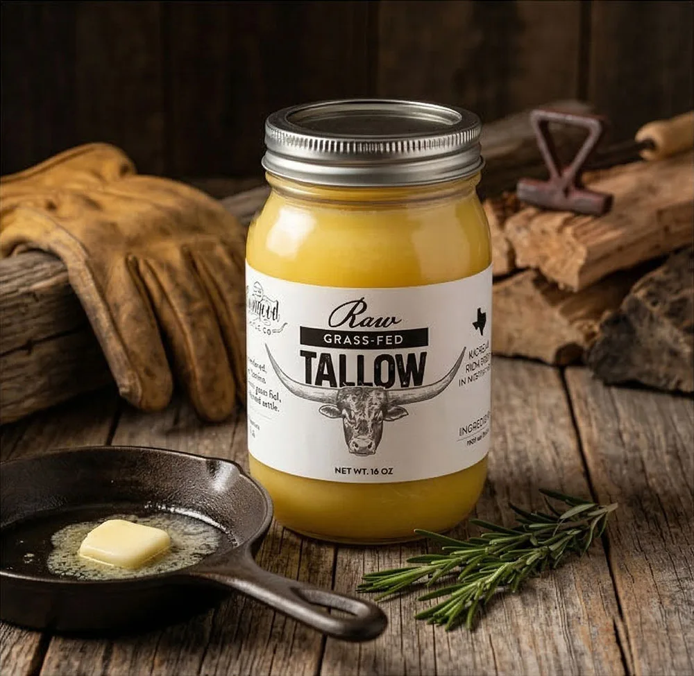 Grass-Fed Beef Tallow for Sale